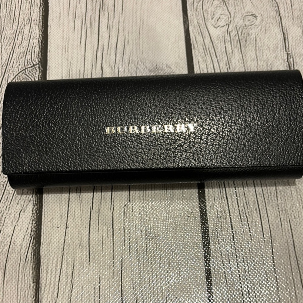 Burberry Textured Black Eyewear Case only for sunnies or eyeglasses